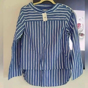 J.Crew Factory Funnelneck shirt